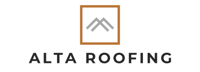 Alta Roofing Transparent Logo black font